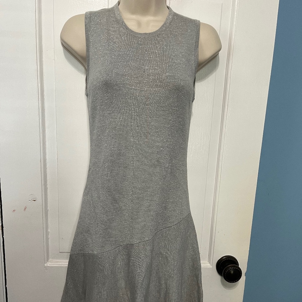 Theory Silver Dress